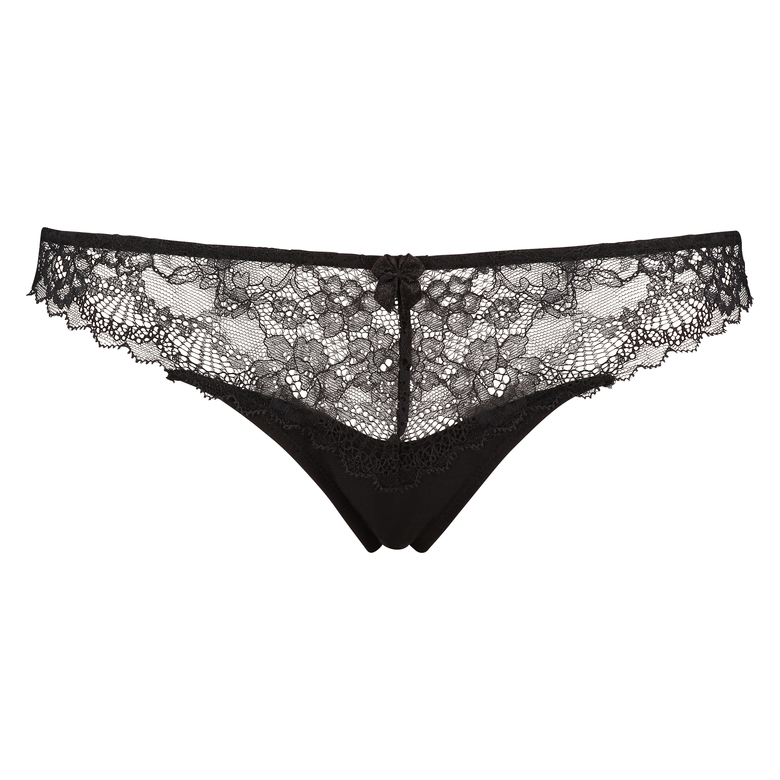 Megan g-streng, sort, main