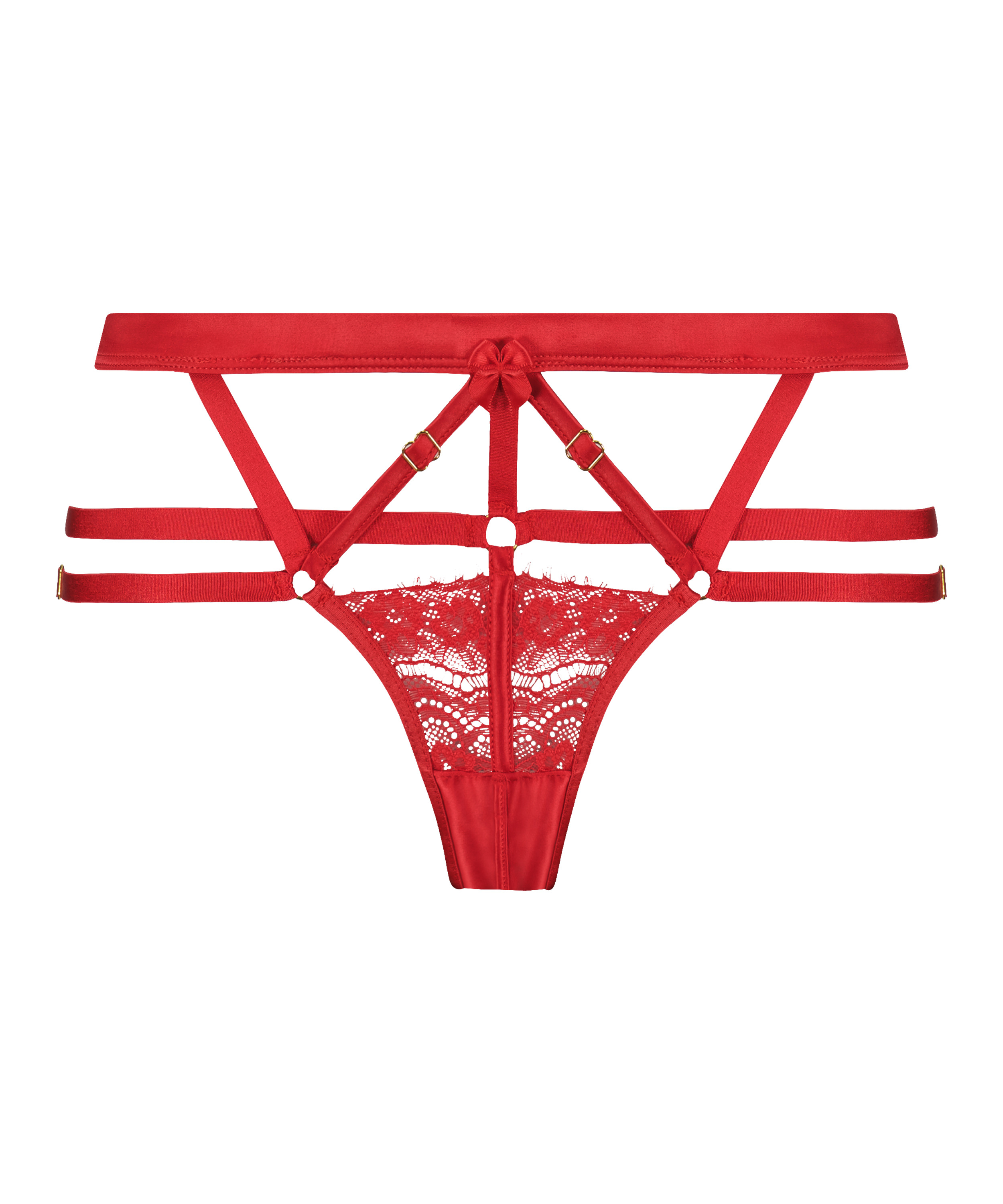 Brasiliansk trusse bundløs Mitzy, rød, main