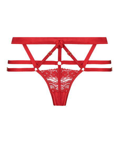 Brasiliansk trusse bundløs Mitzy, rød