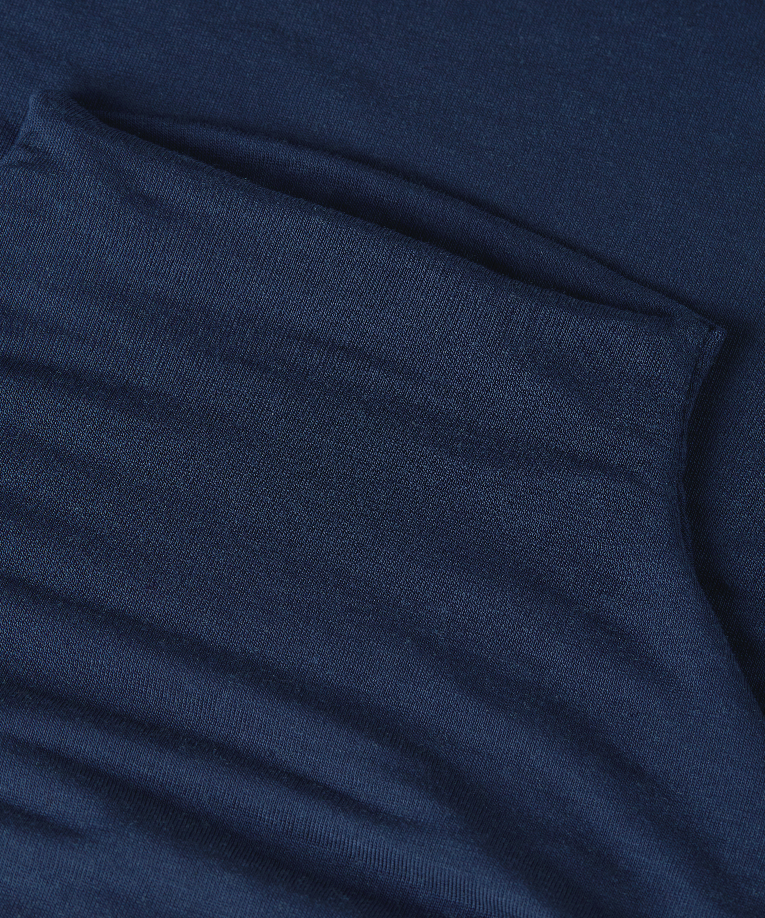 super soft rullekrave bluse med cashmere, Bl&aring;, main