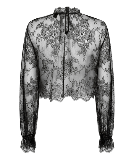 Cecilia pyjamastop, Sort