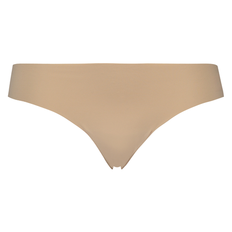 Usynlig basis-g-streng, Beige