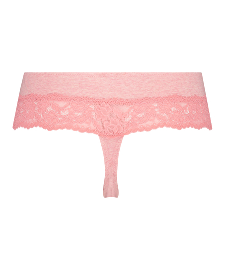 Boxerstreng bomuld, pink