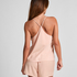 Cami top Satin Ayla, Lyserød