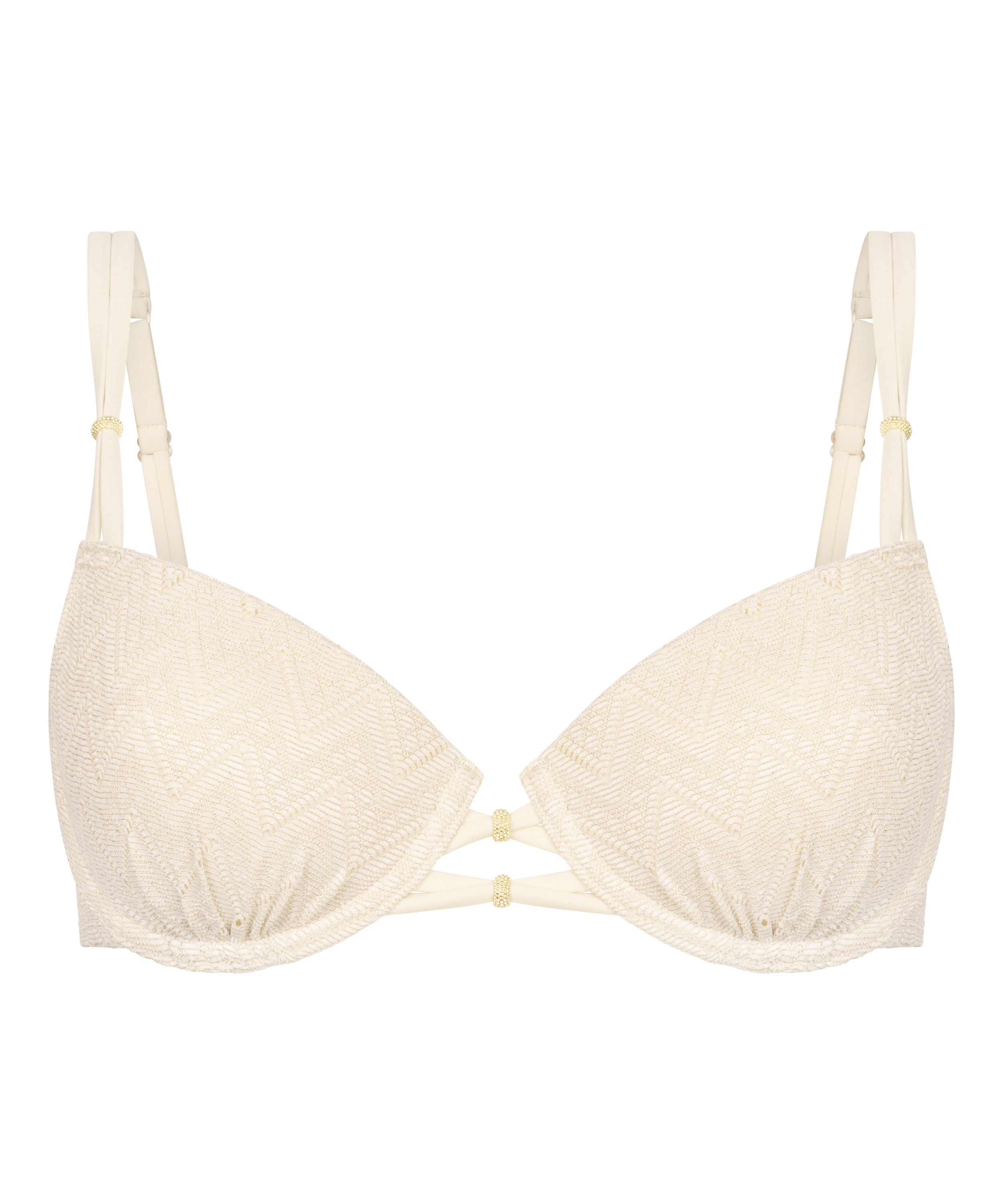 Bikini Top hæklet, Hvid, main