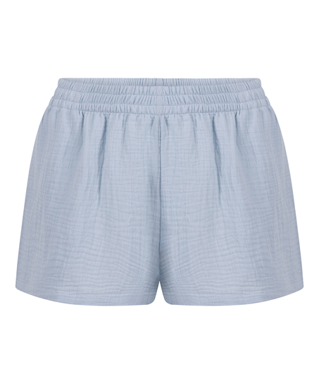 Muslin shorts, Blå
