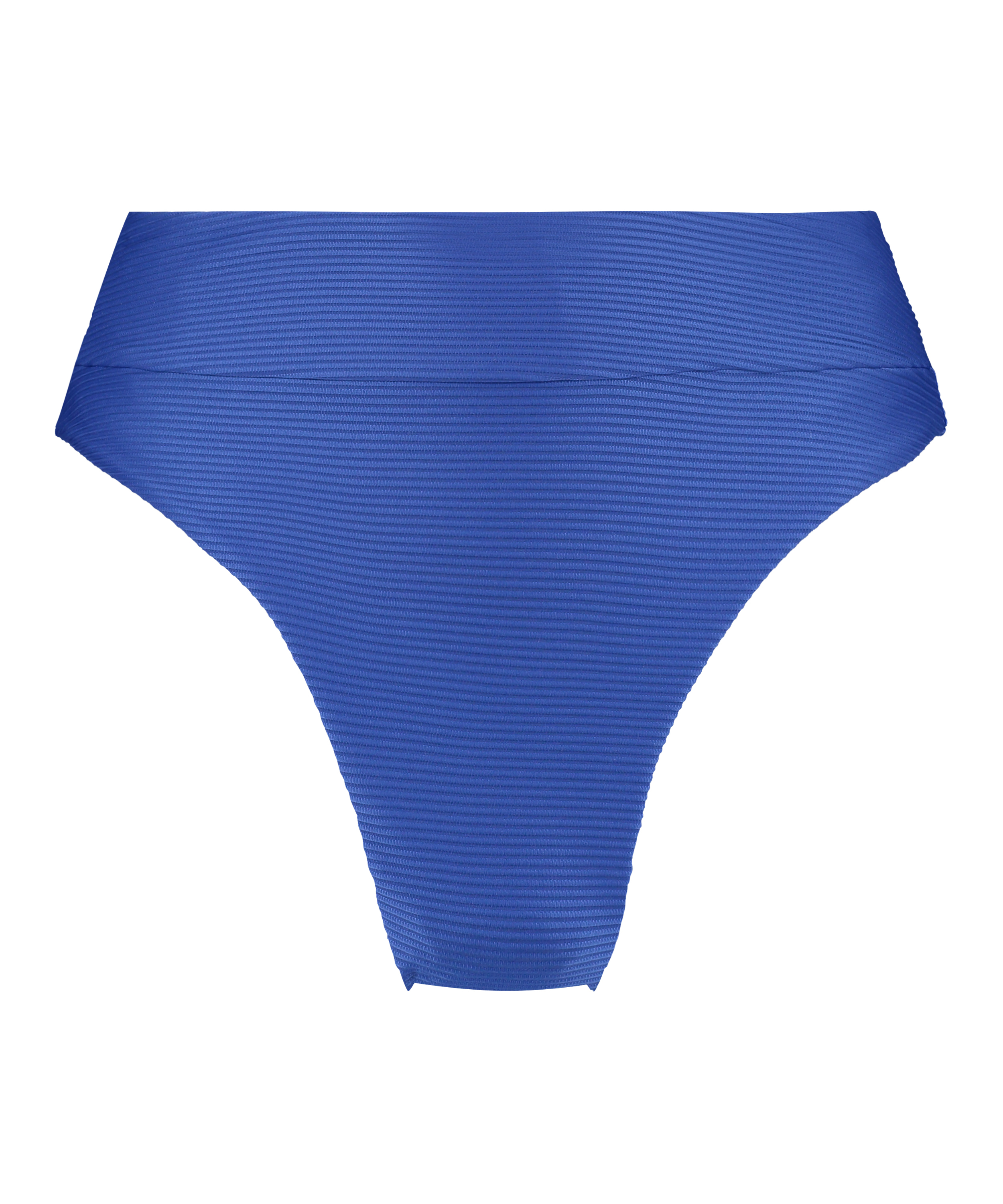 Højt udskåret bikinitrusse Rib Lagoon, blå, main