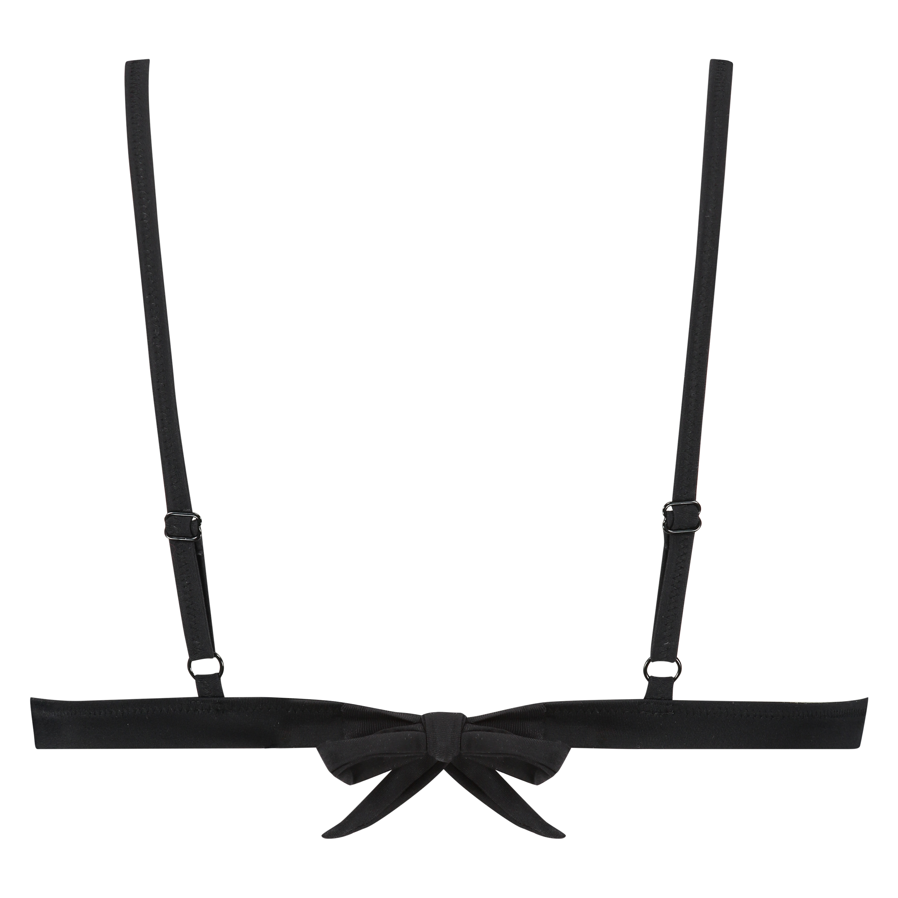 Triangle bikinitop Pride, Sort, main