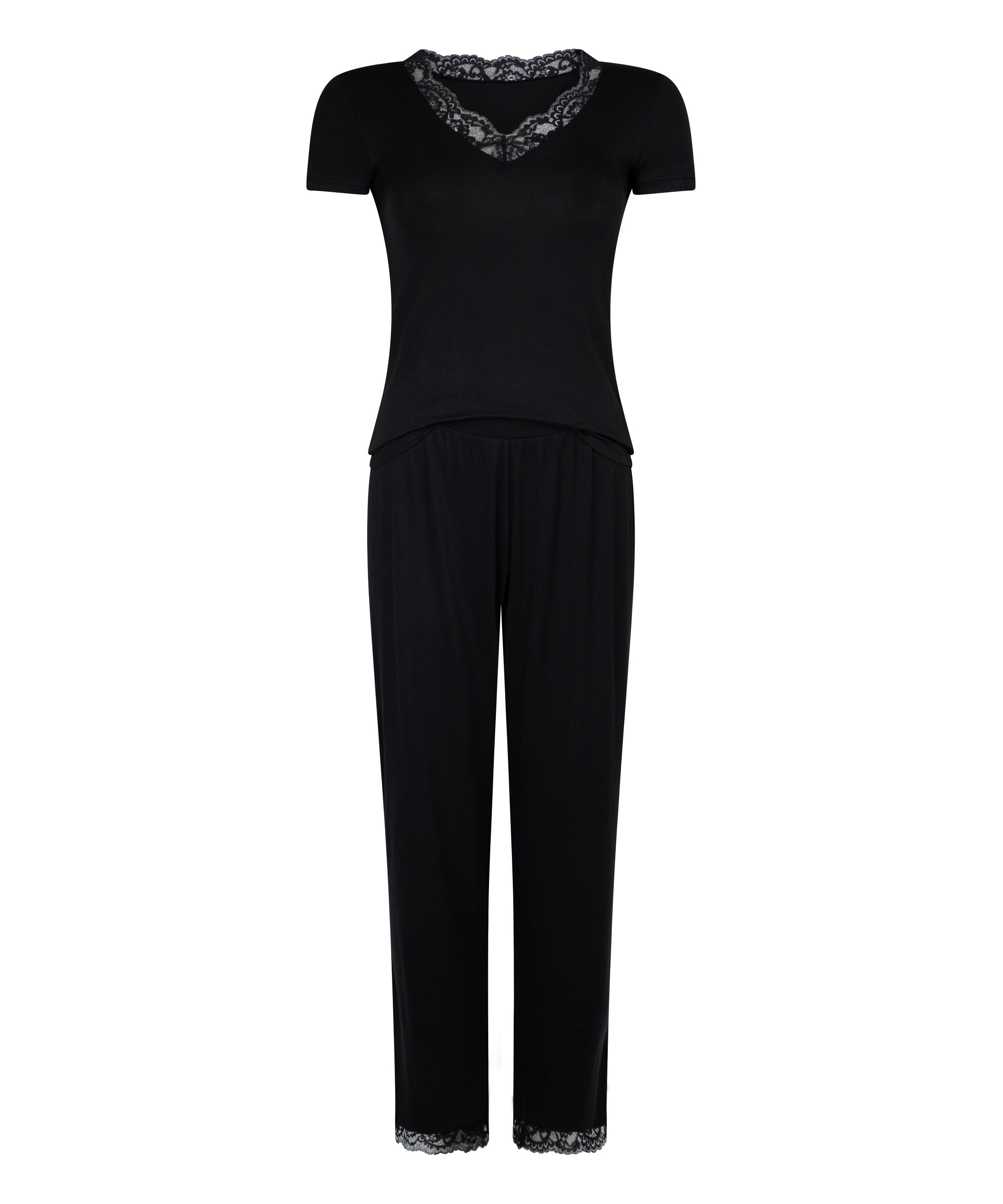 Pyjamass&aelig;t Nanna, Sort