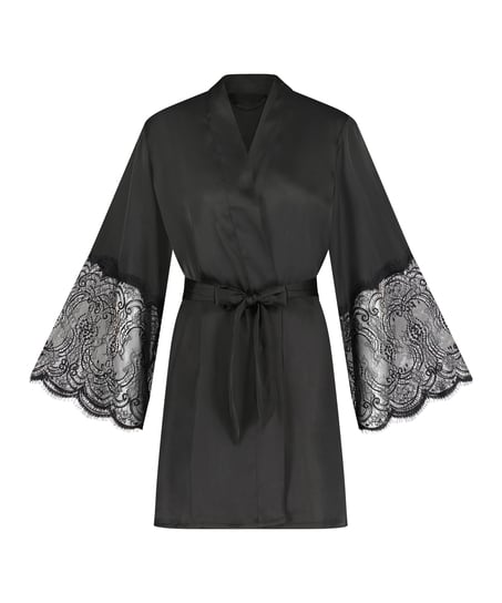 Kimono Satin, Sort