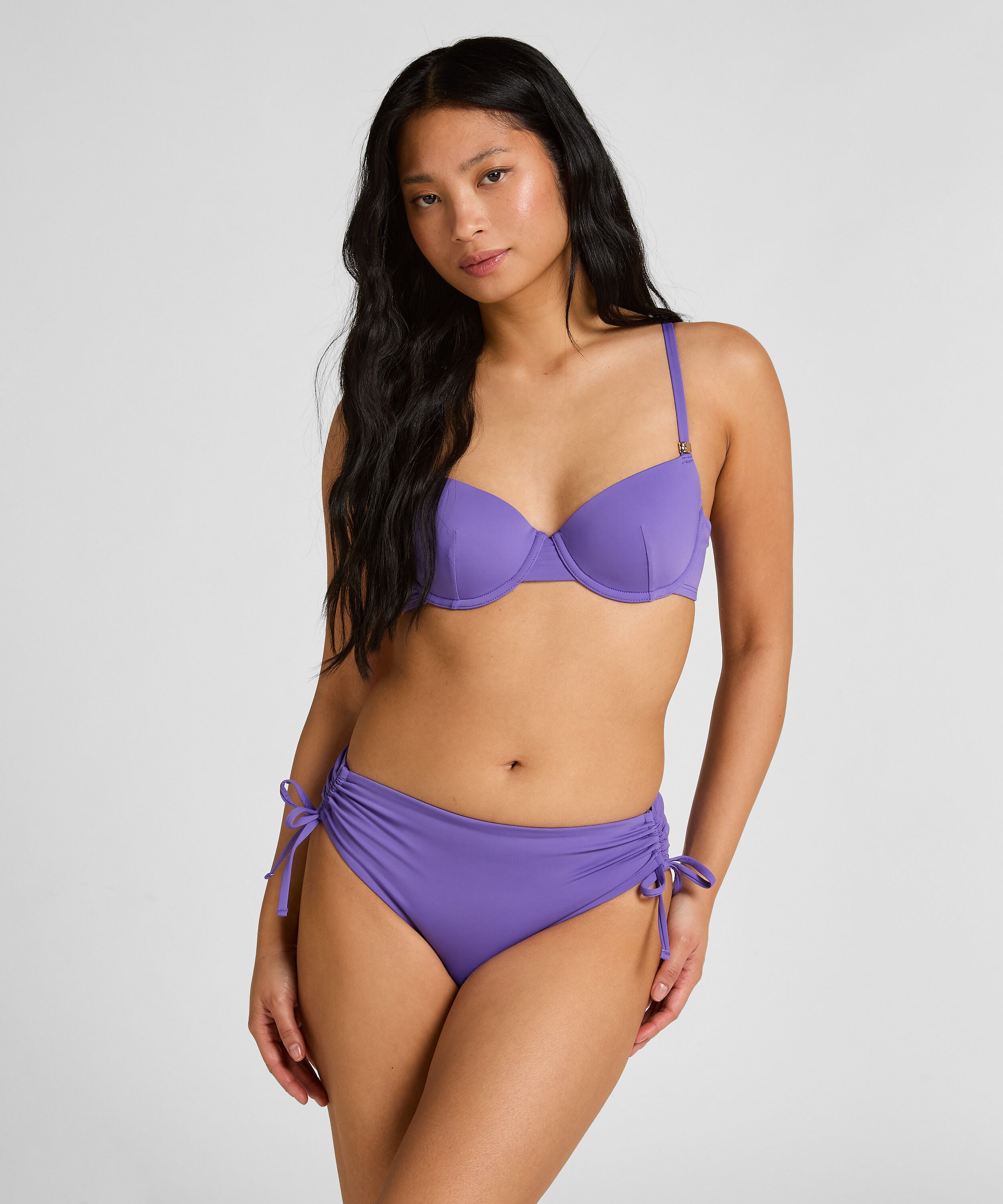 Midi Bikini Bottom Luxe, Lilla