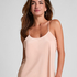 Cami top Satin Ayla, Lyserød