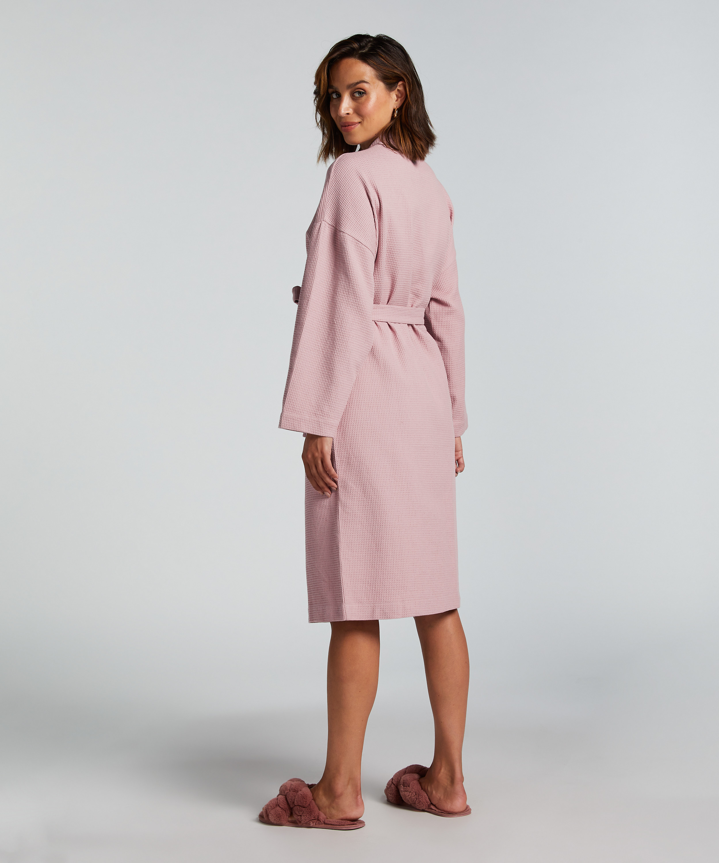 Badekåbe Waffle, Lilla, main