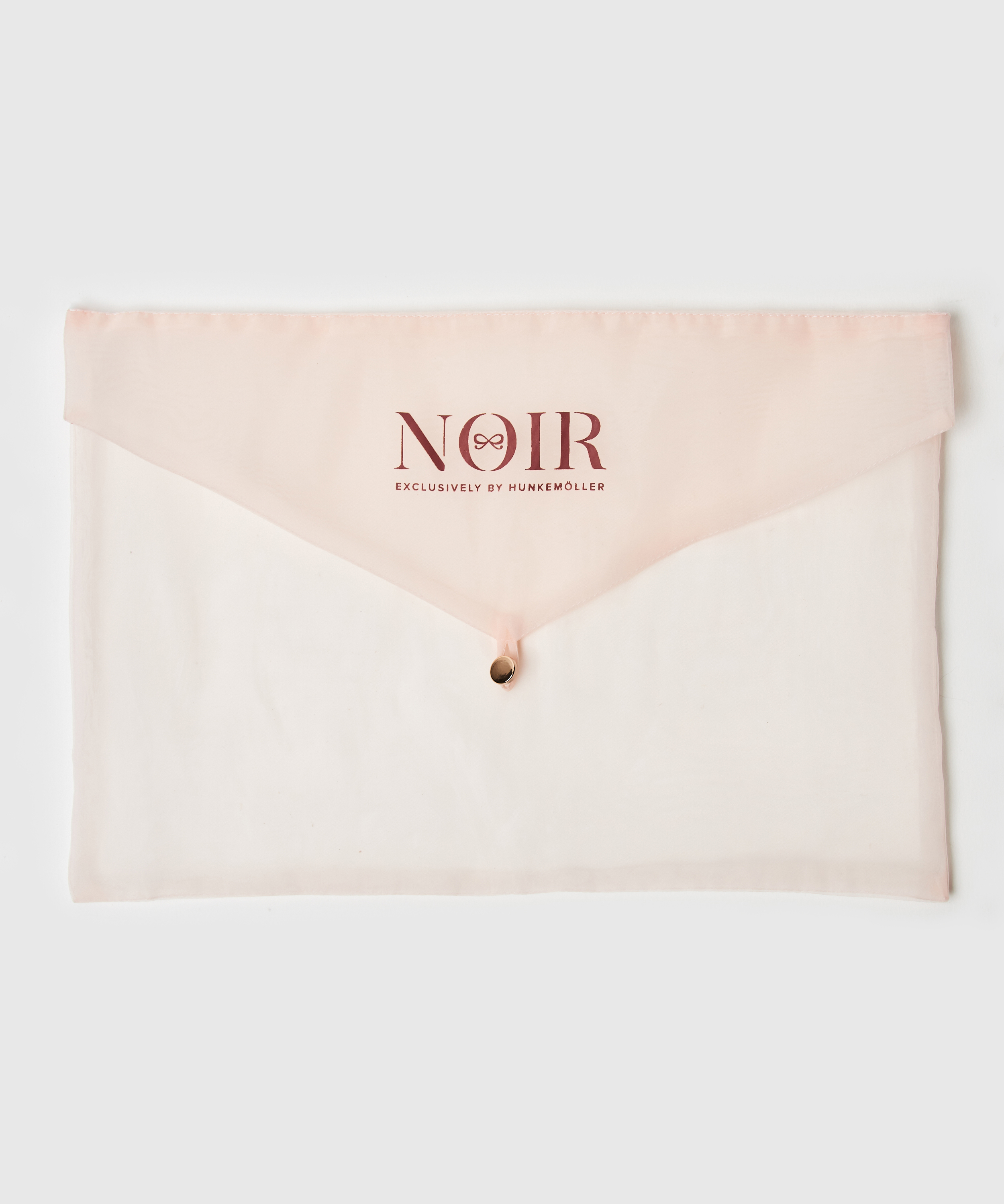 Kimono med silkeblonder, Sort, main