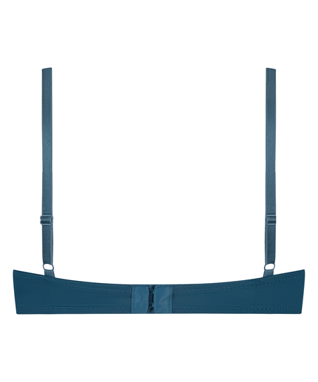 Formstøbt bøjle-bh Plunge, Blå