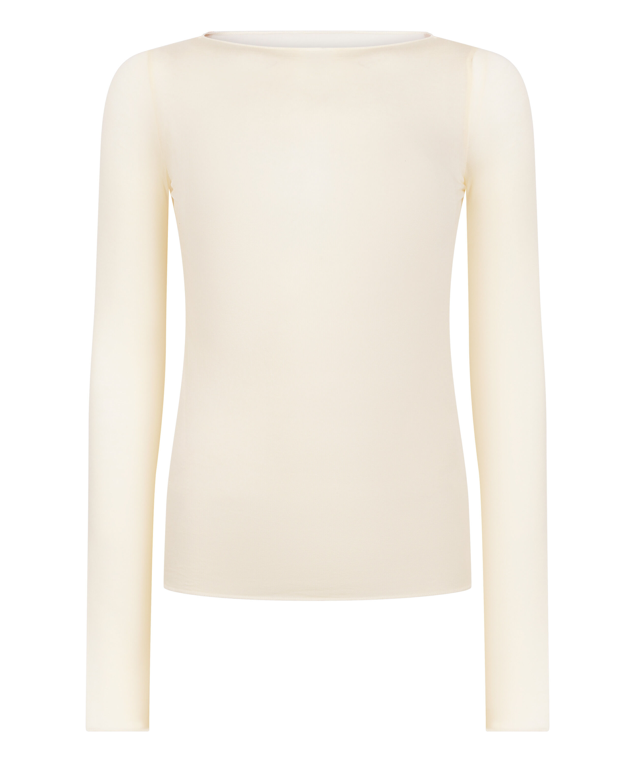 super soft b&aring;dhals bluse med cashmere, Gul
