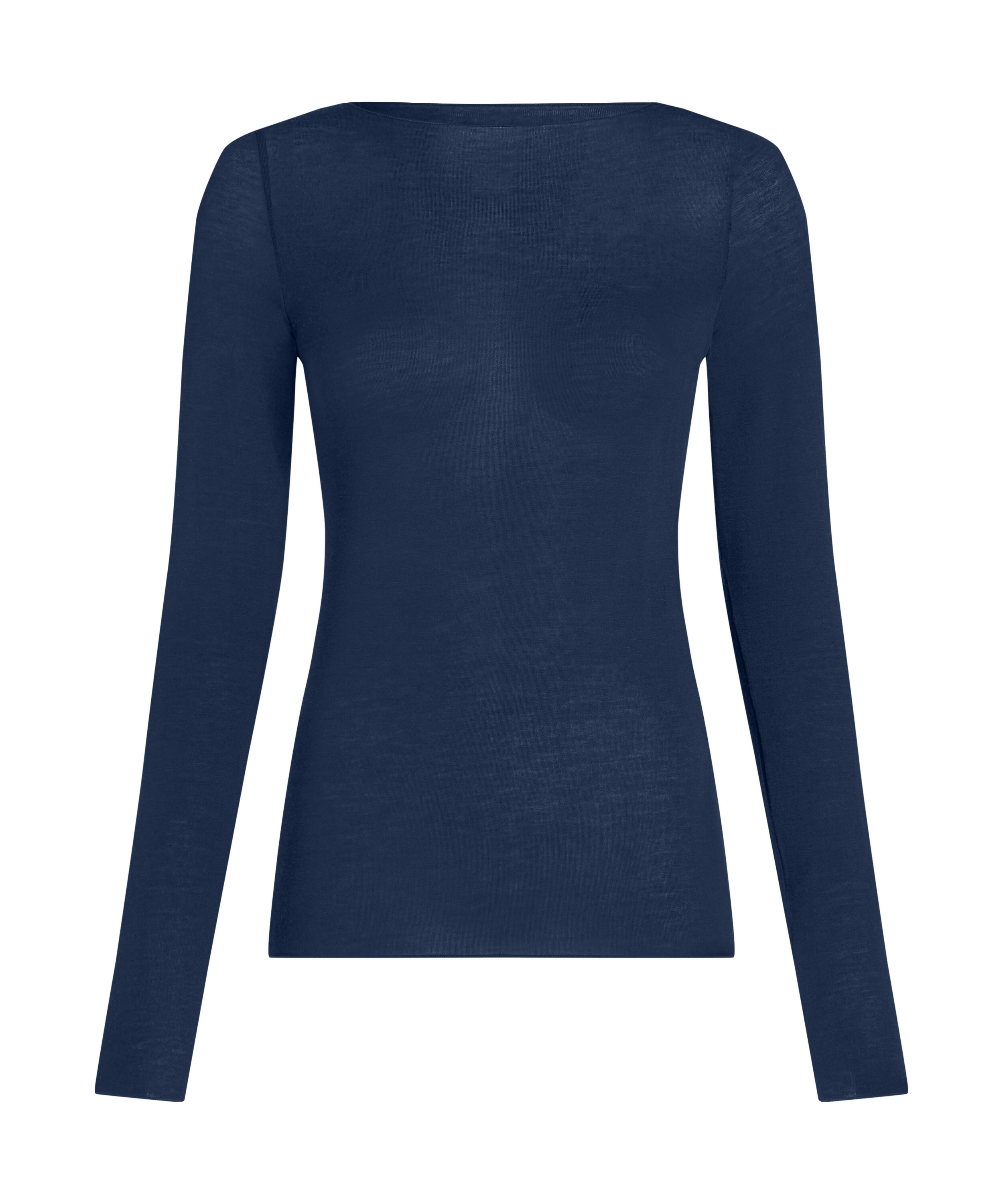 super soft b&aring;dhals bluse med cashmere, Bl&aring;