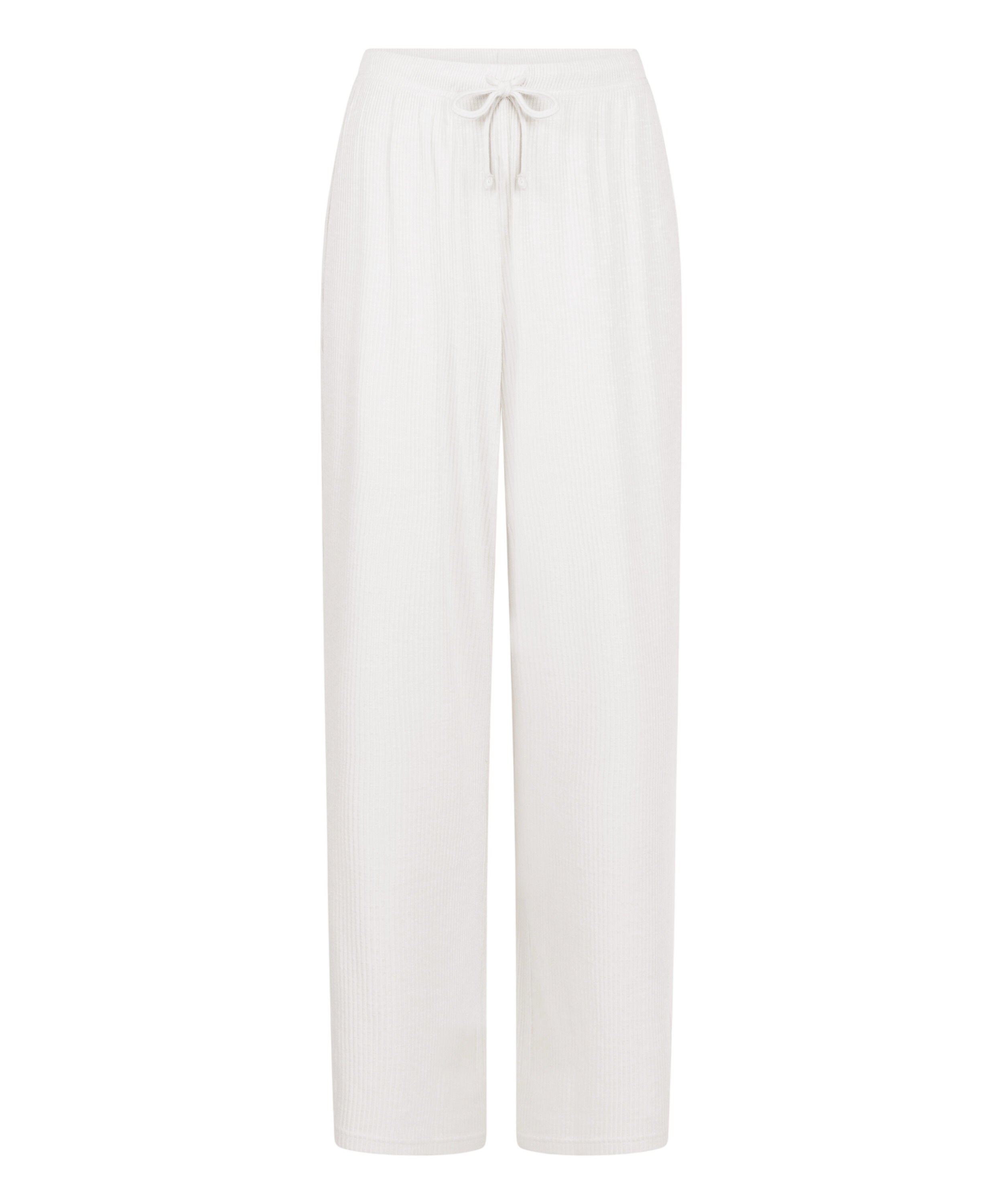 Pyjamasbukser Pointelle, Beige