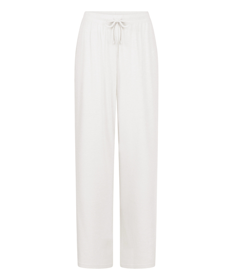 Pyjamasbukser Pointelle, Beige