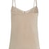 Cami top Velours Lace, Beige