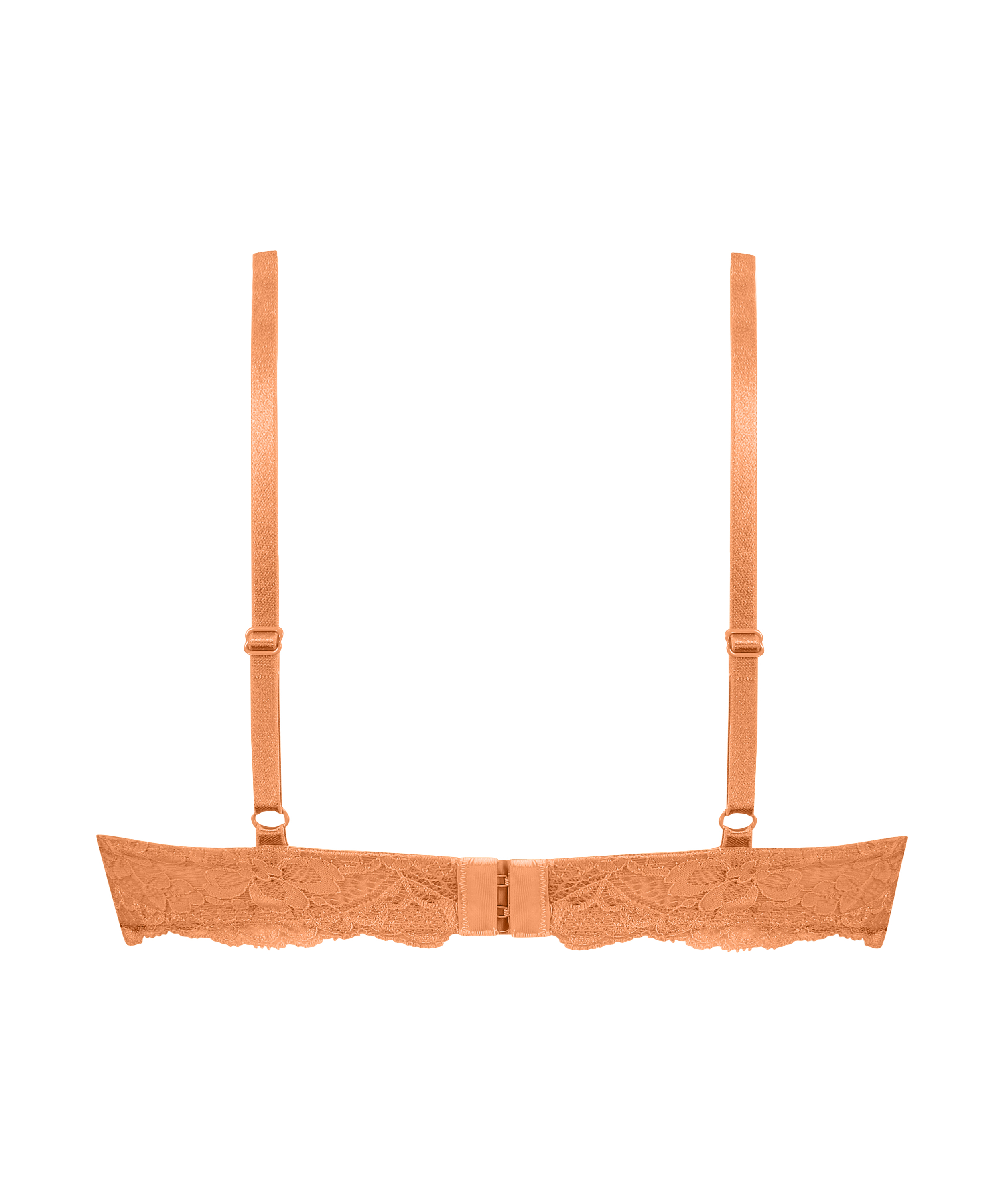 Ikke-formstøbt bøjle-bh Marine, Orange, main