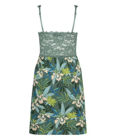 Natkjole Nora Lace, Gr&oslash;n