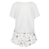 Bridal kort pyjamas, hvid
