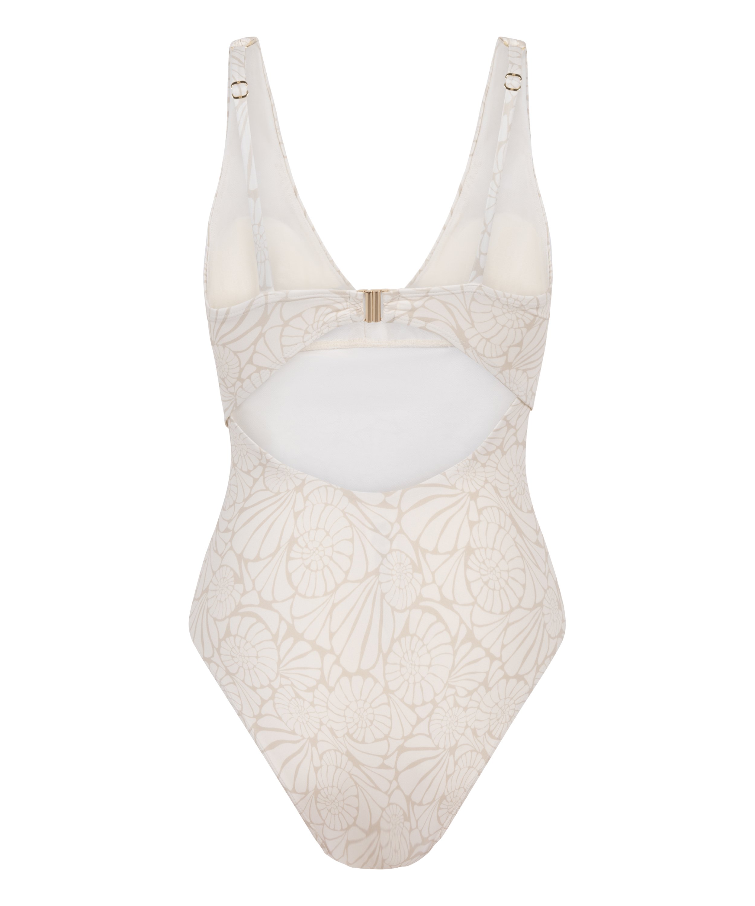 Formende badedragt Caicos, Beige, main