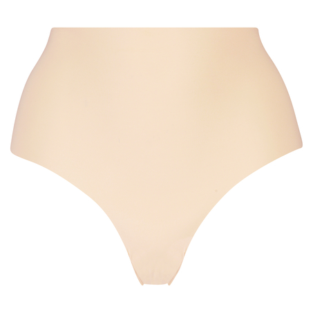 Invisible High Waist brasiliansk trusse, Beige