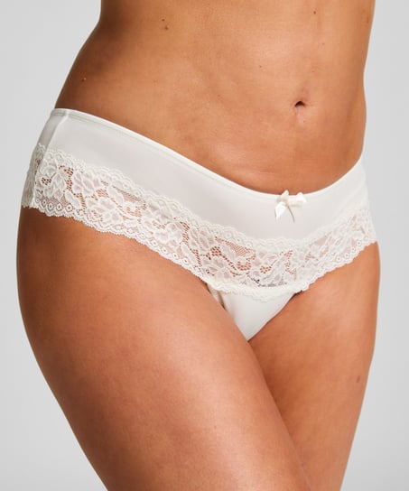 Paris Boxer-g-streng, Hvid