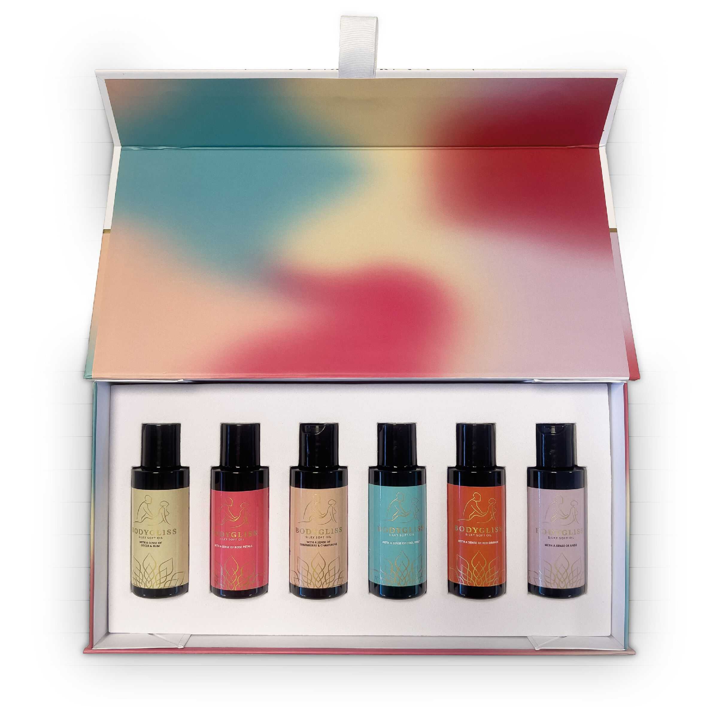 BodyGliss - Massage-kollektionsæske, Hvid