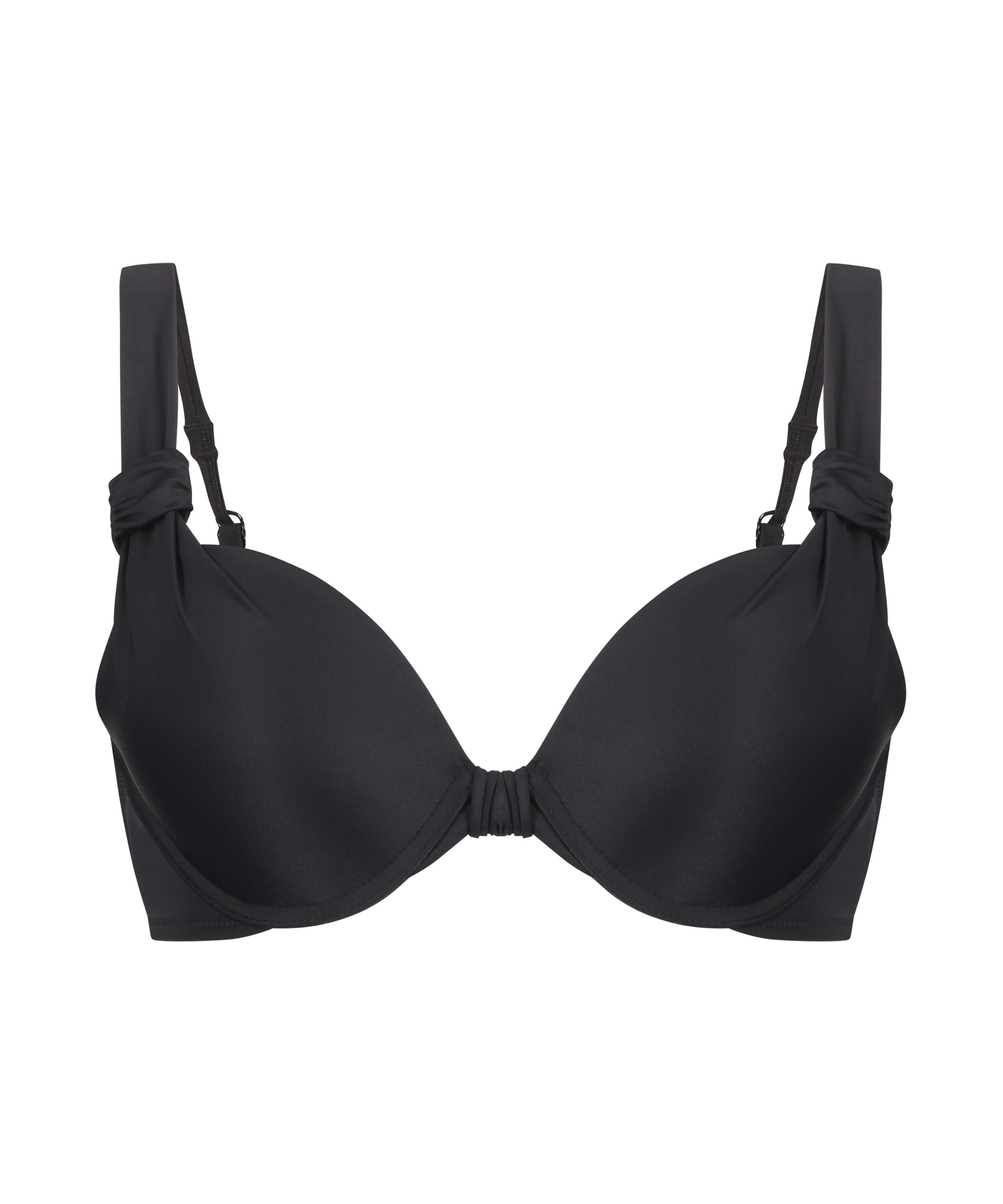 Luxe formstøbt bikinitop med bøjle Størrelse E +