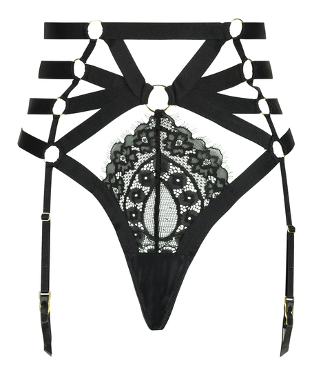 H&oslash;j g-streng Femme, sort