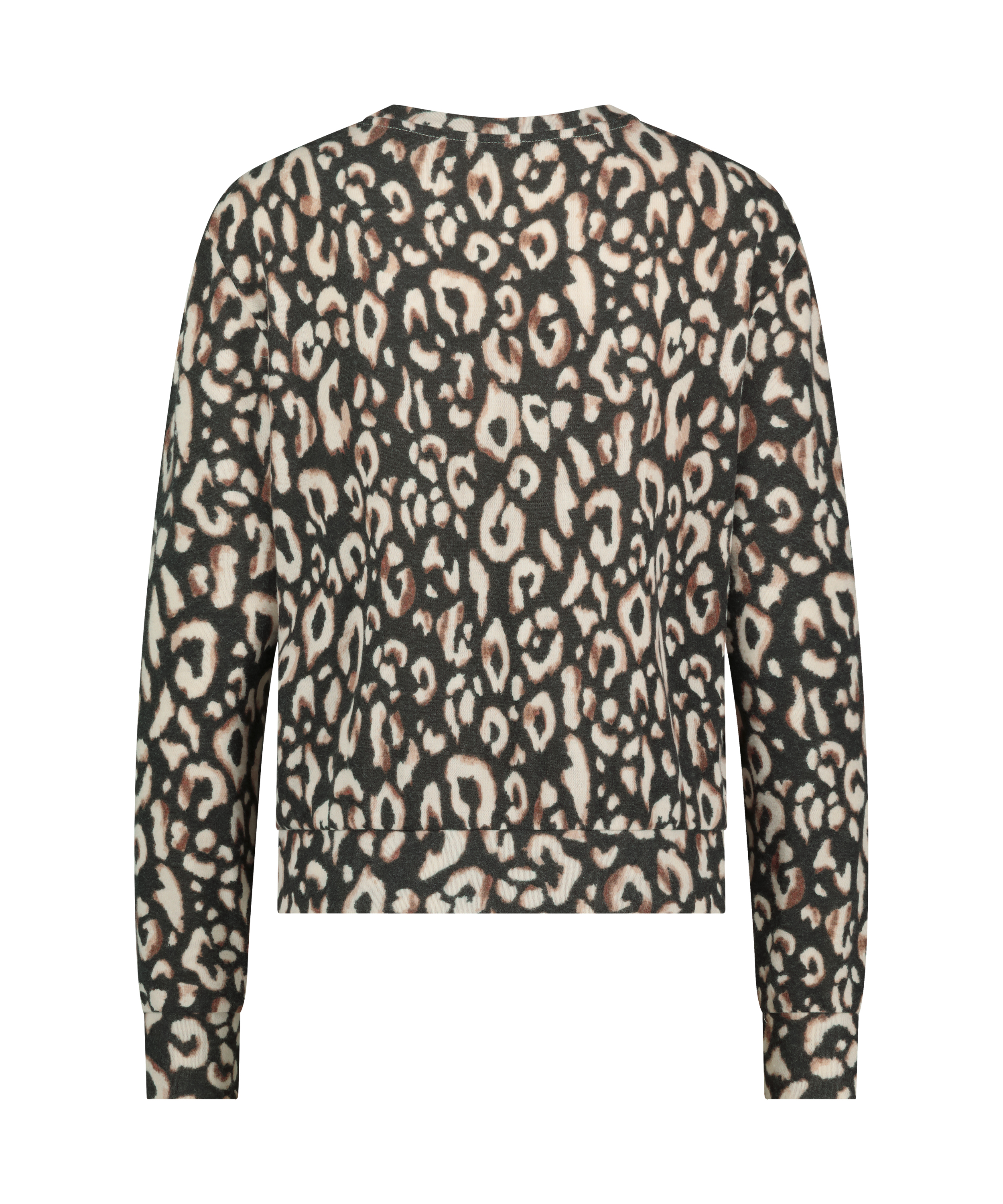 Pyjamastop Jersey, Sort, main