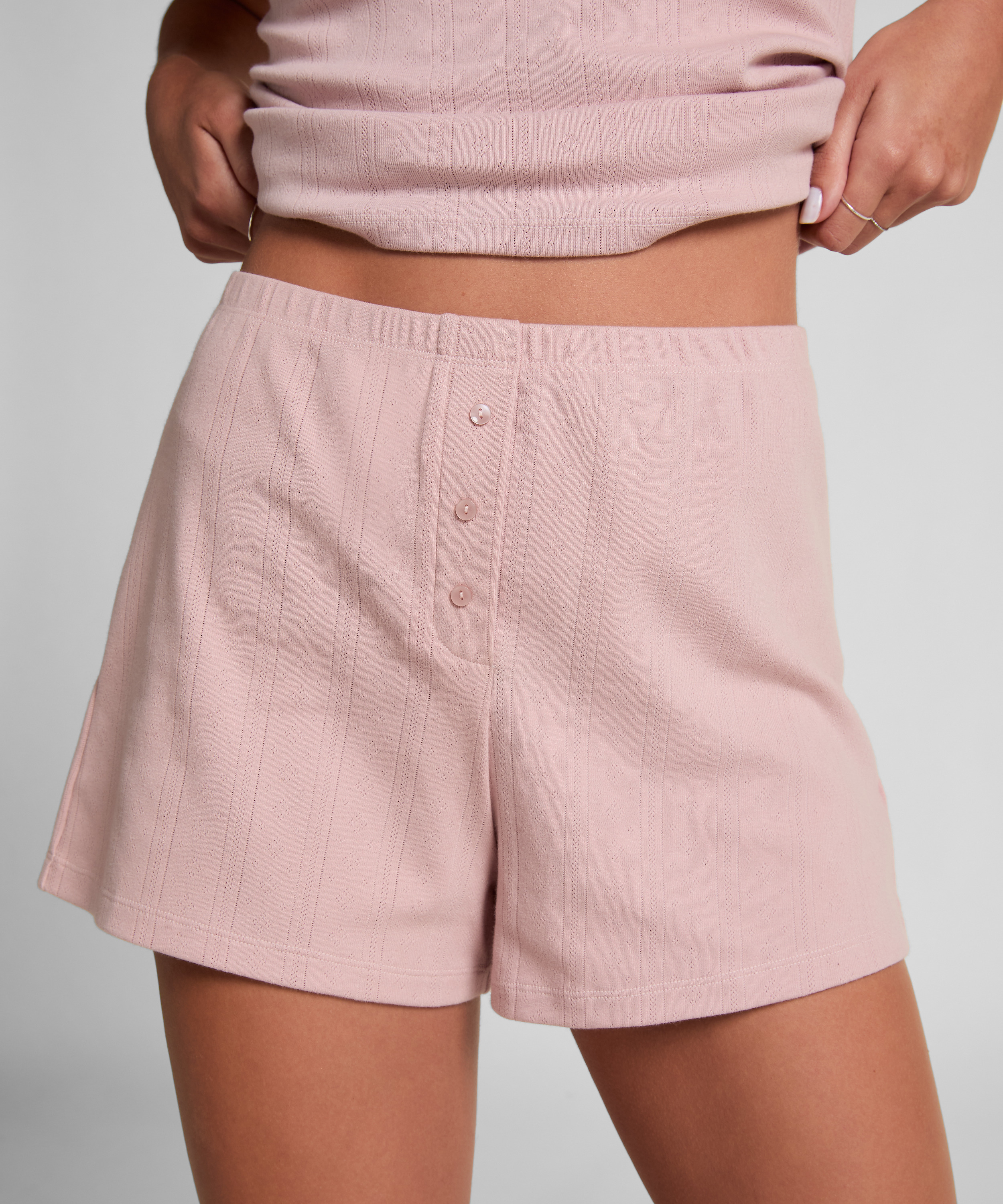 Pointelle shorts, Lyser&oslash;d, main