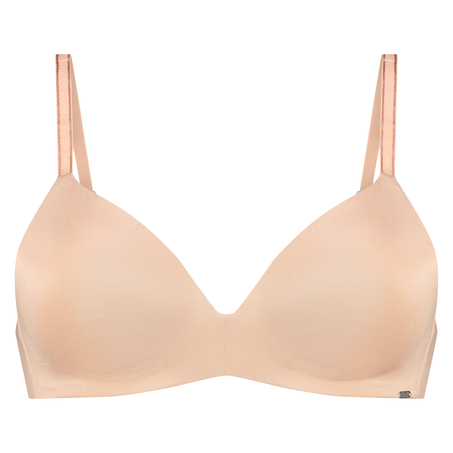 Formstøbt push-up bh uden bøjle Mona, Beige