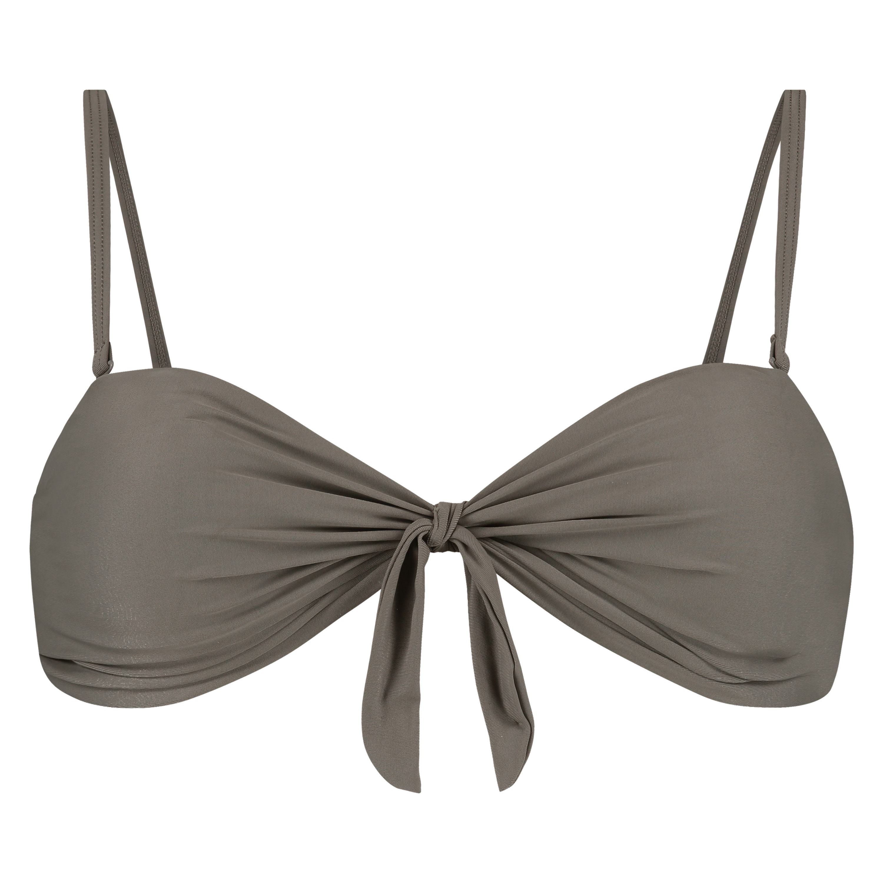 Formstøbt bandeau-bikinitop Tribe, Grøn, main