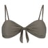 Formstøbt bandeau-bikinitop Tribe, Grøn