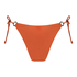 Bikinitrusse med høj benudskæring Corfu, Orange