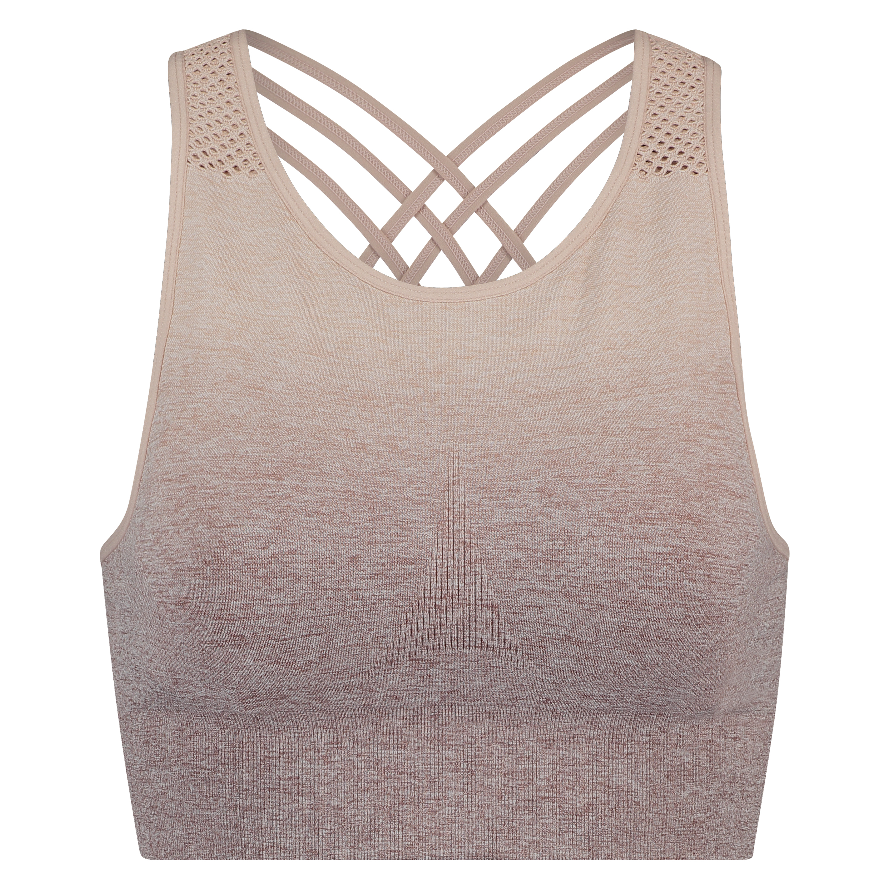 HKMX Sport bh the highneck level 2 ombre, Lyser&oslash;d, main
