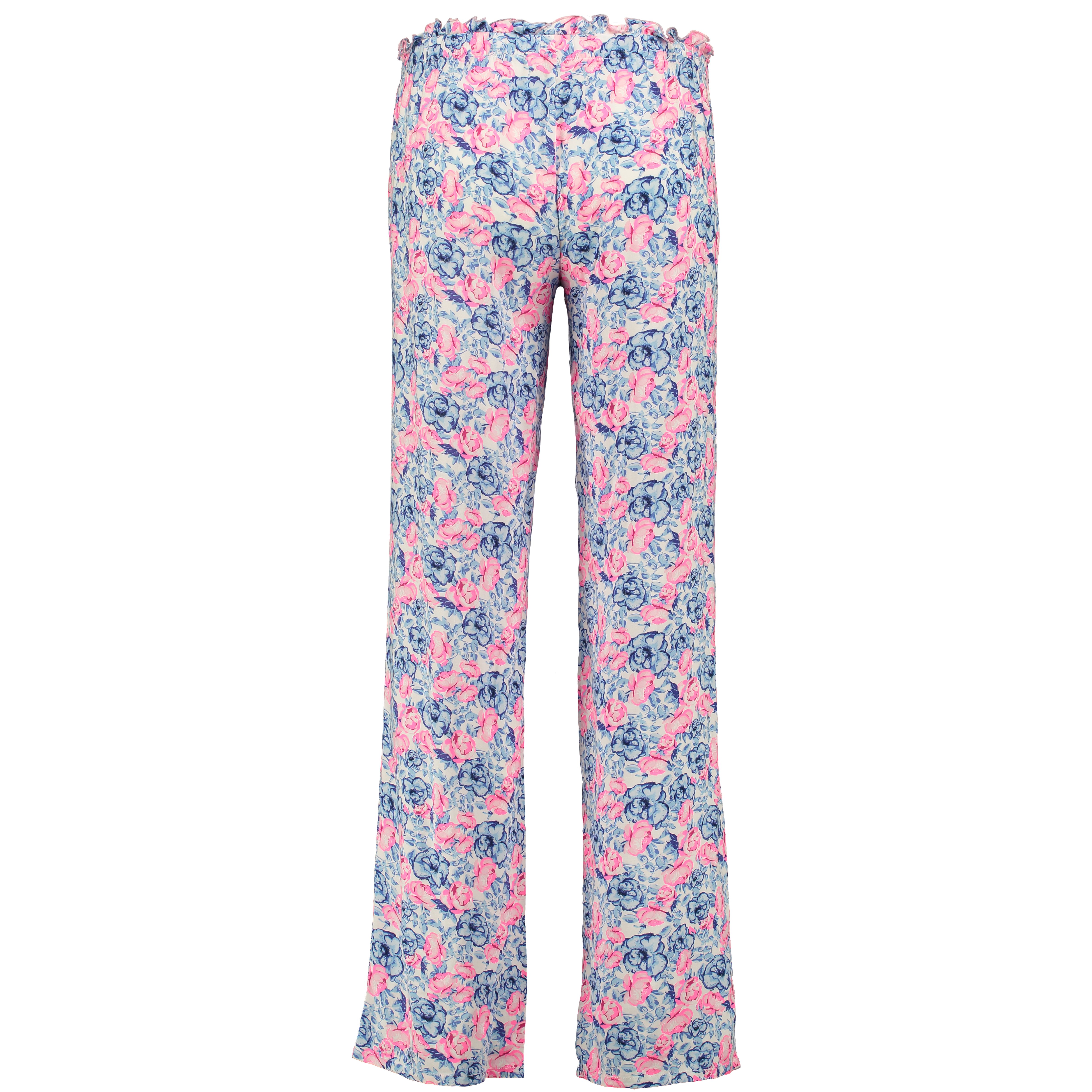 Pyjama pants Fem pants Flower, bl&aring;, main