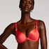 Luxe bikinitop med push-up Størrelse A - E, rød