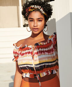 Crop top Daze I AM, bl&aring;