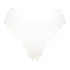 Brasiliansk trusse med høj udskæring Sian, hvid