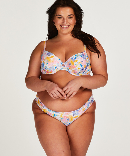 Formst&oslash;bt bikinitop med b&oslash;jle Palma, Hvid