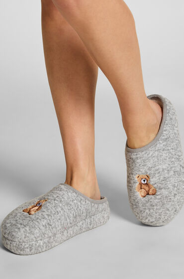 Hunkemöller Tøffel Ivy Grå