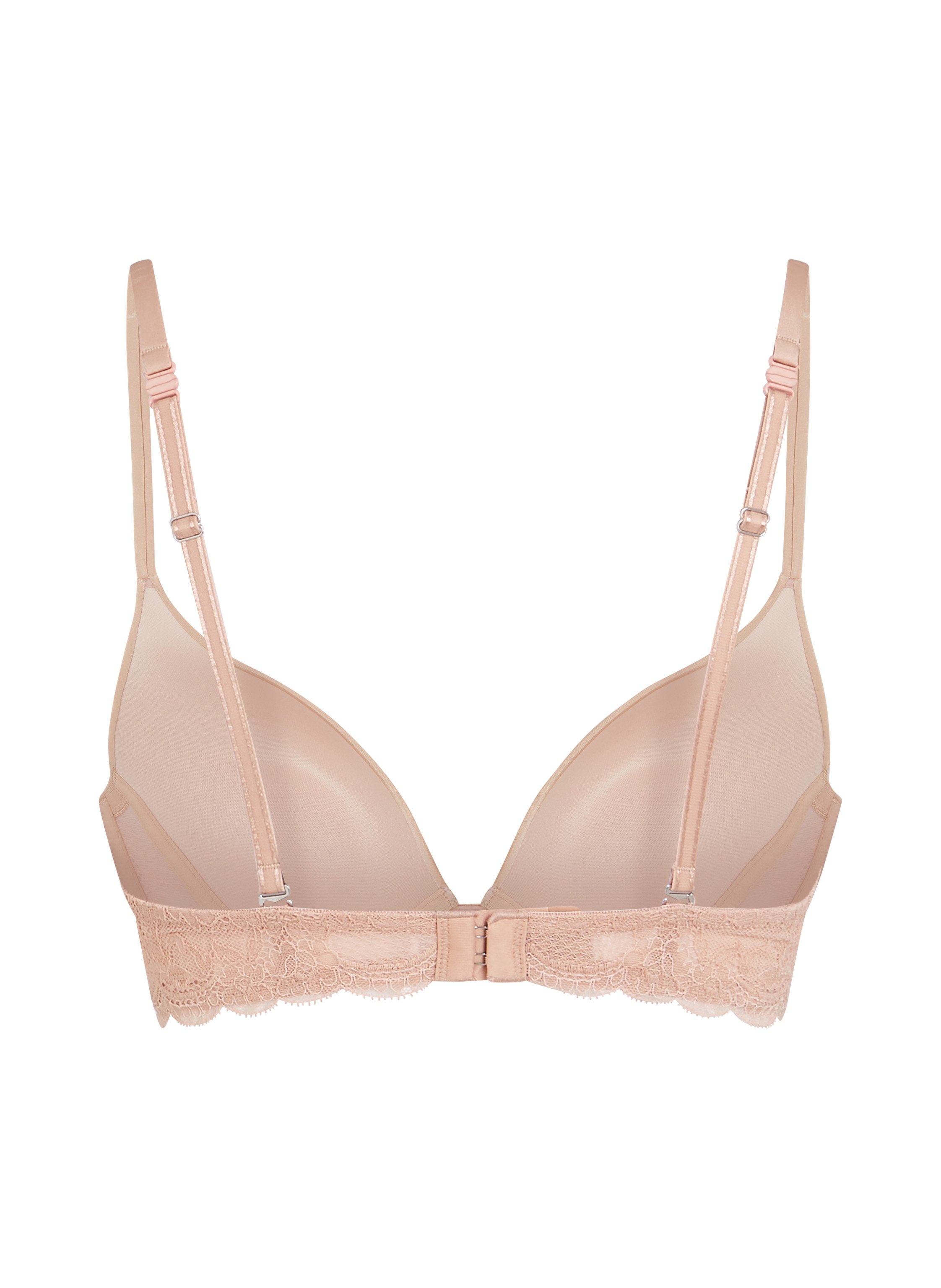Formstøbt push-up bøjle-bh Angie, Beige, main