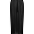 Plisse bukser, sort