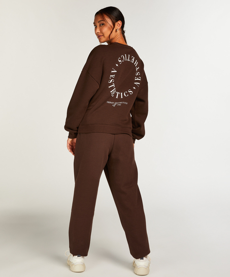 Joggingbukser Sweat, Brown