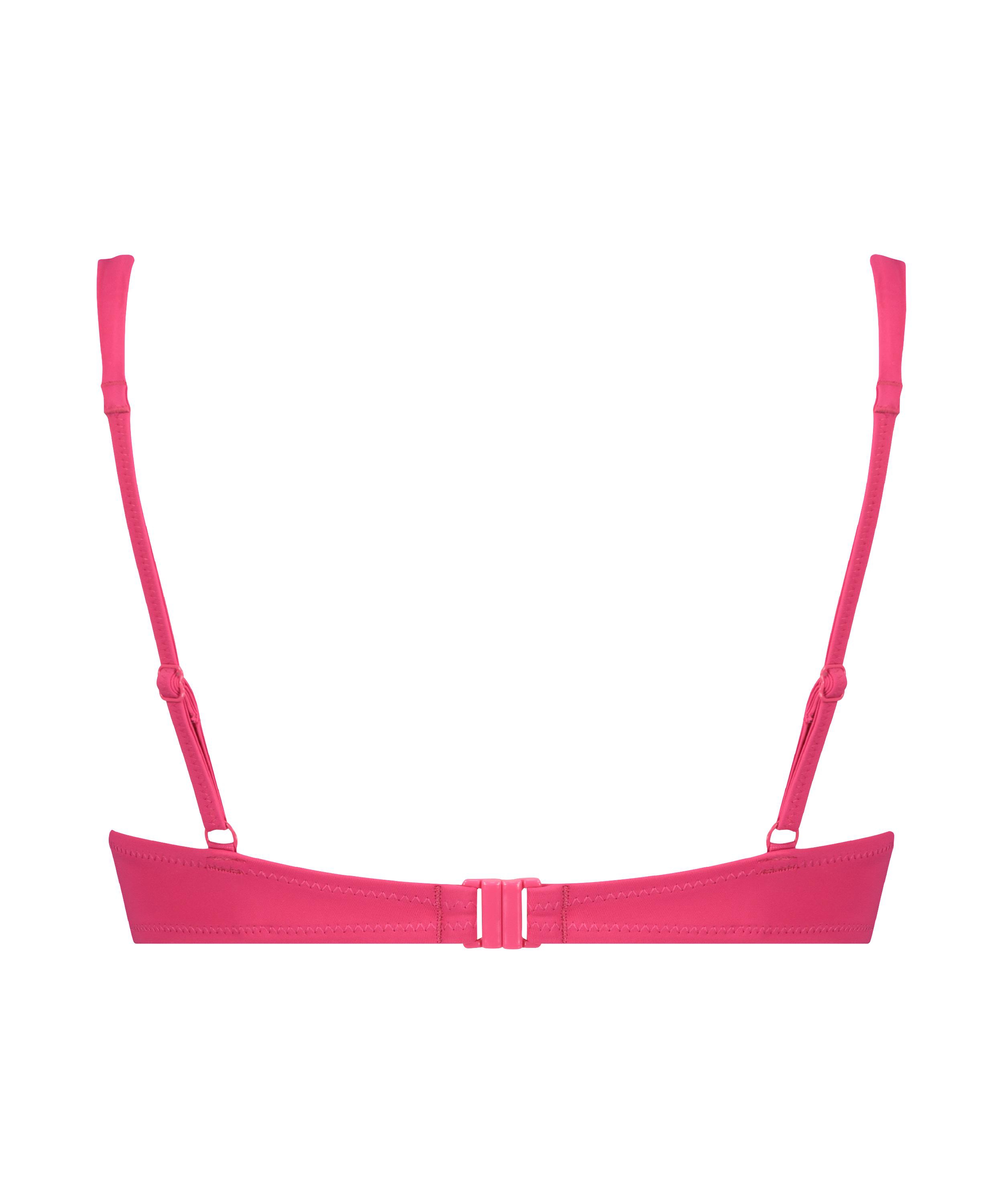 Luxe bikinitop med push-up Størrelse A - E, pink, main